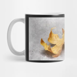 Yellow Maple Leaf Mug